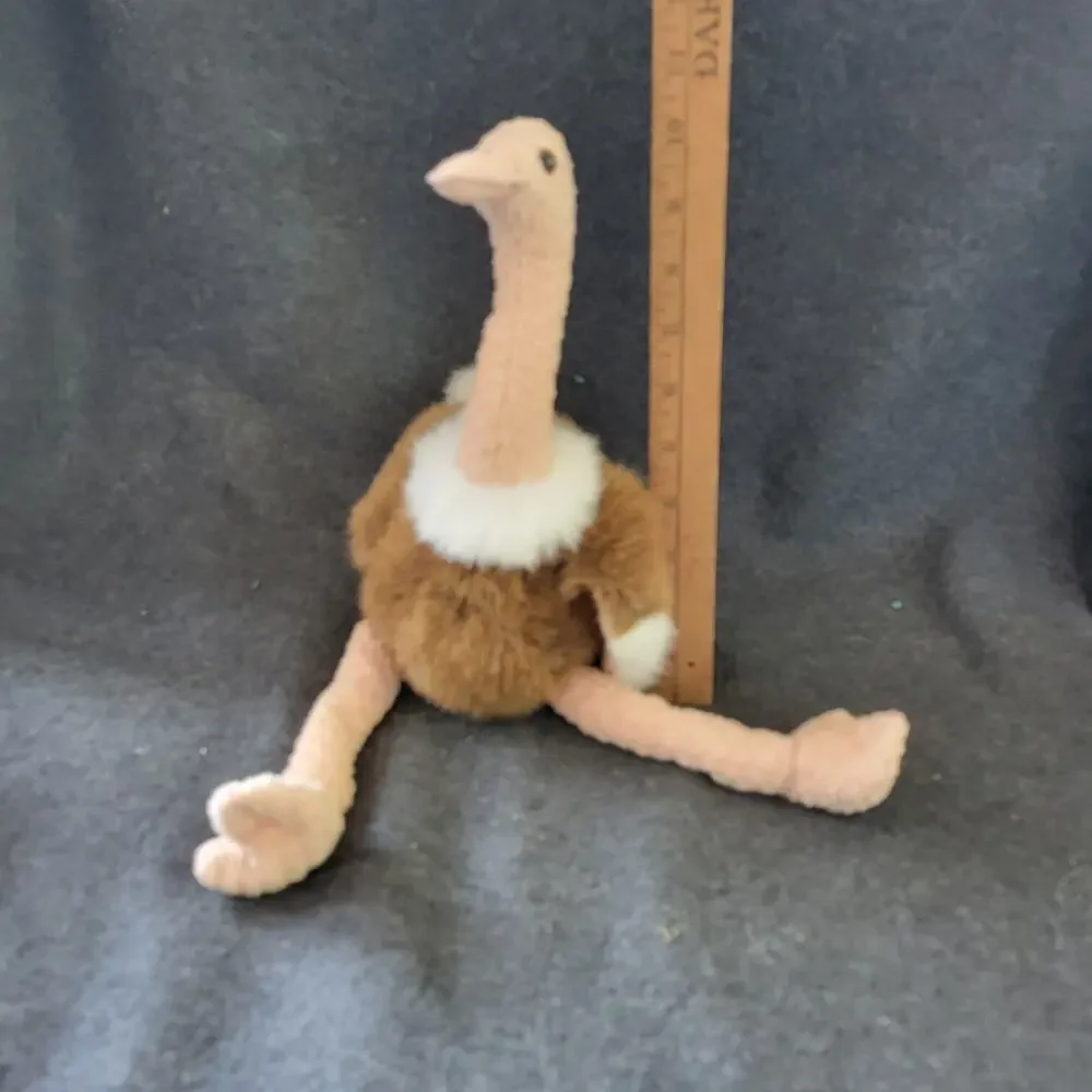 Vintage•1998•Ty Beanie Buddies•Stretch‎ Ostrich•Large Plush 16